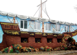 Оздоблення кафе &mdash; Михайленко-АРТ