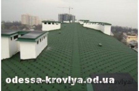 Монтаж битумной черепицы Базарная 5