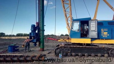 Влаштування паль &mdash; Олимпия Билд