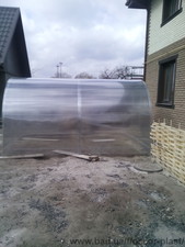 Теплица 3*4*2 м, накрытая сотовым поликарбонатом ТМ Oscar (произ-во Чехия), установленная в г. Черкассы &mdash; Оскар Груп