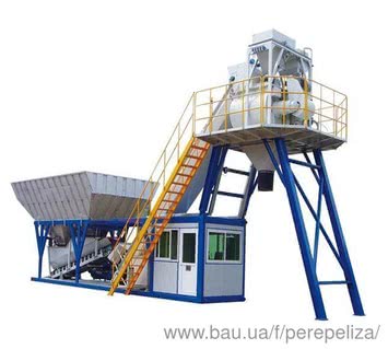 Мобільний бетоний завод, контейнерного типу, Polugonmach Compakt 30 м3 / год.