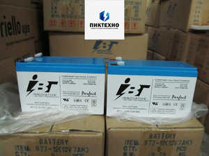 Аккумуляторные батареи AGM от производителя IBT &mdash; ПикТехно