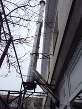 монтаж дымохода &mdash; Пробитас