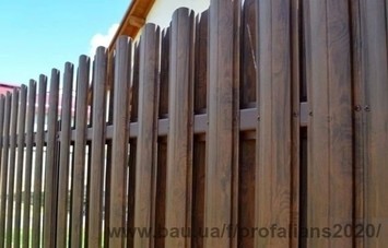 Штахетник металевий для паркану