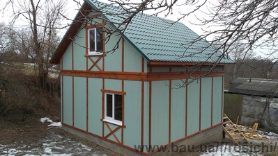 Проект "Алабама", 71 кв.м &mdash; Домобудівельна компанія РОСИЧІ