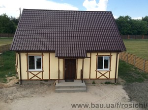 Проект "Будинок на скелі", 113 кв.м &mdash; Домобудівельна компанія РОСИЧІ