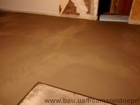 Стяжка полусухая в Днепропетровске