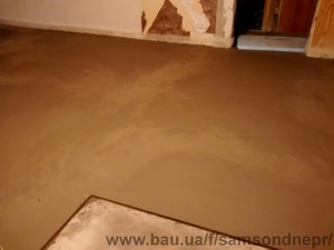 Стяжка полусухая в Днепропетровске &mdash; Самсон