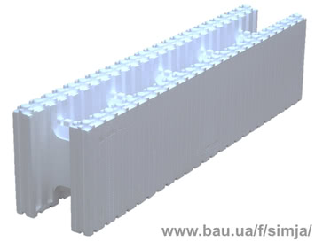 Термоблок основний Simja TB-50 300х250х1250мм полістирол