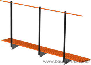 Мостики переходные кровельные 2,0 м — Безпека даху Мостики переходные кровельные 2,0 м — Безпека даху