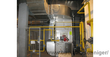 Воздушное отопление на базе напольных воздухонагревателей PKА — SONNIGER Воздушное отопление на базе напольных воздухонагревателей PKА — SONNIGER