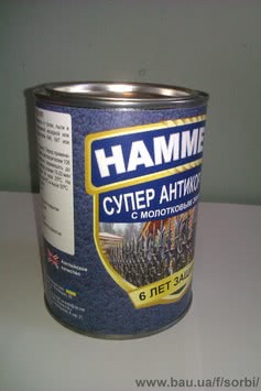Молотковая эмаль