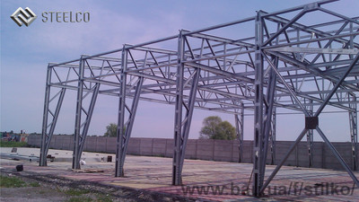 Начато  строительство здания для самолетов по технологи ЛСТК. &mdash; Steelco