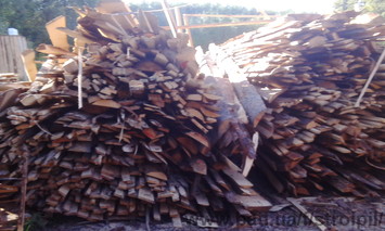 дрова с пилорамы
