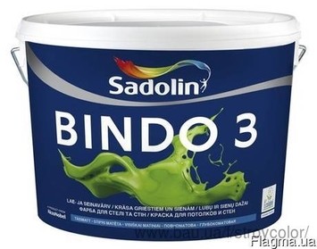 Sadolin Bindo 3 (Садолин Біндо 3) водоемульсійна фарба 10
