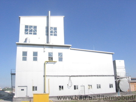 Завод по производству молочной продукции.