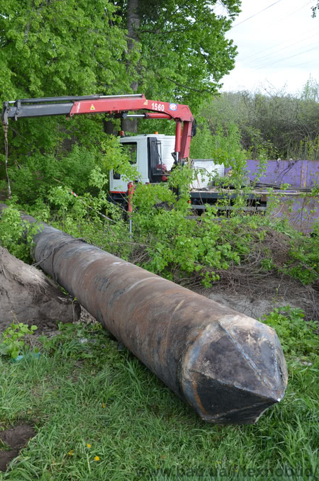 Прокол под проезжей частью. Полтава 2013г.