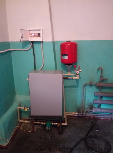 Отопление  бытовых помещений в цехе