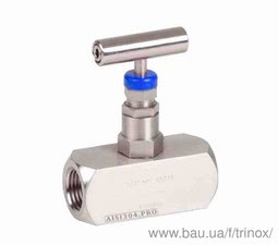 Вентиль голчастий нержавіючий Dn 15 AISI 304 &mdash; Тринокс
