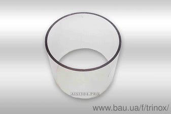 Скло для диоптра нержавіючого Ду 50 &mdash; Тринокс