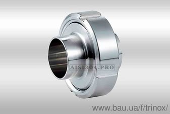 Муфта молочна в зборі нержавіюча DIN Dn 40 AISI 304 &mdash; Тринокс