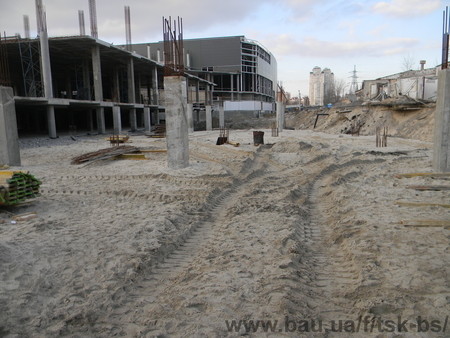 Строительство "ОТРЦ Блокбастер Молл"