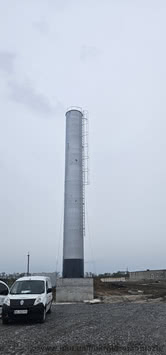 Сталева водонапірна башта колони 50 м — Виробництво водонапірних башт