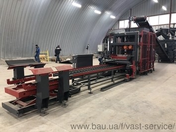 Автоматична лінія вібропресування