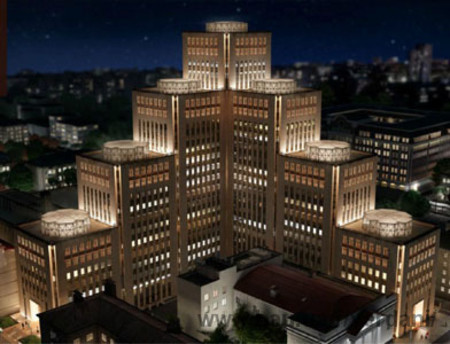 КИспользование полотна «Verdani®» ППЭ ПЛ при строительстве культурного еврейского центра МЕНОРА