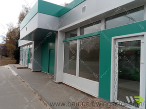 Зупинний комплекс з торговим павільйоном — Крила дизайну Зупинний комплекс з торговим павільйоном — Крила дизайну