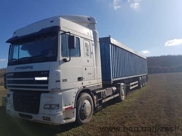 Контейнеровоз DAF XF95 у комплекті з напівпричепом Schmitz