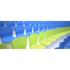 Крісла сидіння стадіонні поліпропиленові, нового дизайну