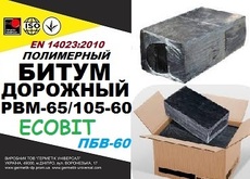 PBM 65/105-60 (ПБВ-60) Ecobit Полімерно-бітумні в'яжучі