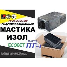 Мастика ІЗОЛ Ecobit марка ПГ-1 ТУ 21-27-37-89 бітумна