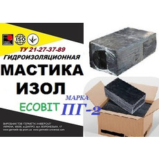 Мастика ІЗОЛ Ecobit марка ПГ-2 ТУ 21-27-37-89 бітумна