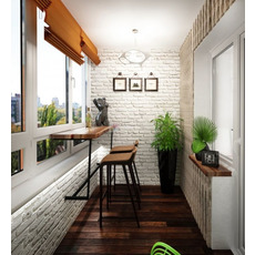 Скління балконів, лоджій, терас у Салоні Вікна