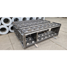 Форма для мобільних бетонних конструкцій Лего-блок 240*60*60