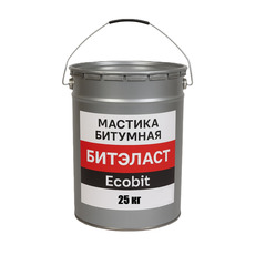 Мастика бітумна відро 25,0 кг Бітеласт - Бітумний Ecobit