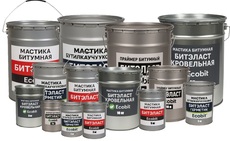 Бітумна мастика Бітеласт Ecobit ДСТУ Б В 2 7-108-2001