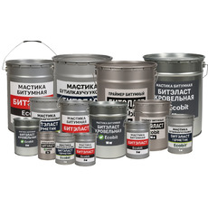 Бітумна мастика Бітеласт Ecobit ДСТУ Б В 2 7-108-2001