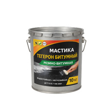 Тегерон Бітумний Екобіт відро 10,0 кг мастика гумово-бітумна