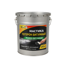 Тегерон Бітумний Екобіт відро 20,0 кг мастика гумово-бітумна