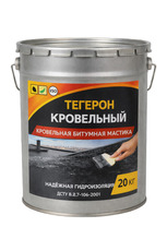 Тегерон Покрівля Ecobit відро 20 кг - покрівельна бітумна