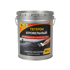 Тегерон Покрівля Ecobit відро 20 кг - покрівельна бітумна