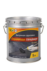 Бітумна ґрунтовка відро 5,0 л БудІзол Праймер ЕКОБІТ