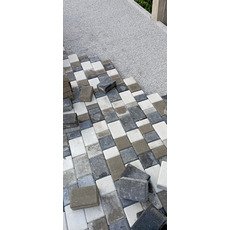 Вкладання бруківки віброплитою