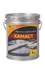 Мастика асфальтова ХАМАСТ ЕКОБІТ відро 5,0 кг