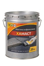 Мастика асфальтова ХАМАСТ ЕКОБІТ відро 20,0 кг