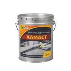 Мастика асфальтова ХАМАСТ ЕКОБІТ відро 5,0 кг