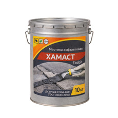 Мастика асфальтова ХАМАСТ ЕКОБІТ відро 10,0 кг